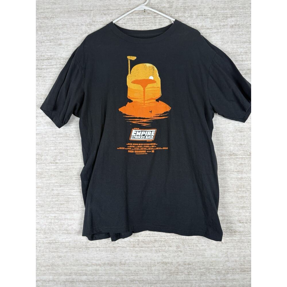 Vintage Star Wars The Empire Strikes Back Boba Fett Movie Promo Shirt 2XL